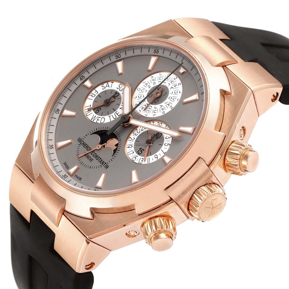 Vacheron Constantin Overseas Chronograph Mens watch Unisex Automatic Rose gold 49020 000R-9753 6