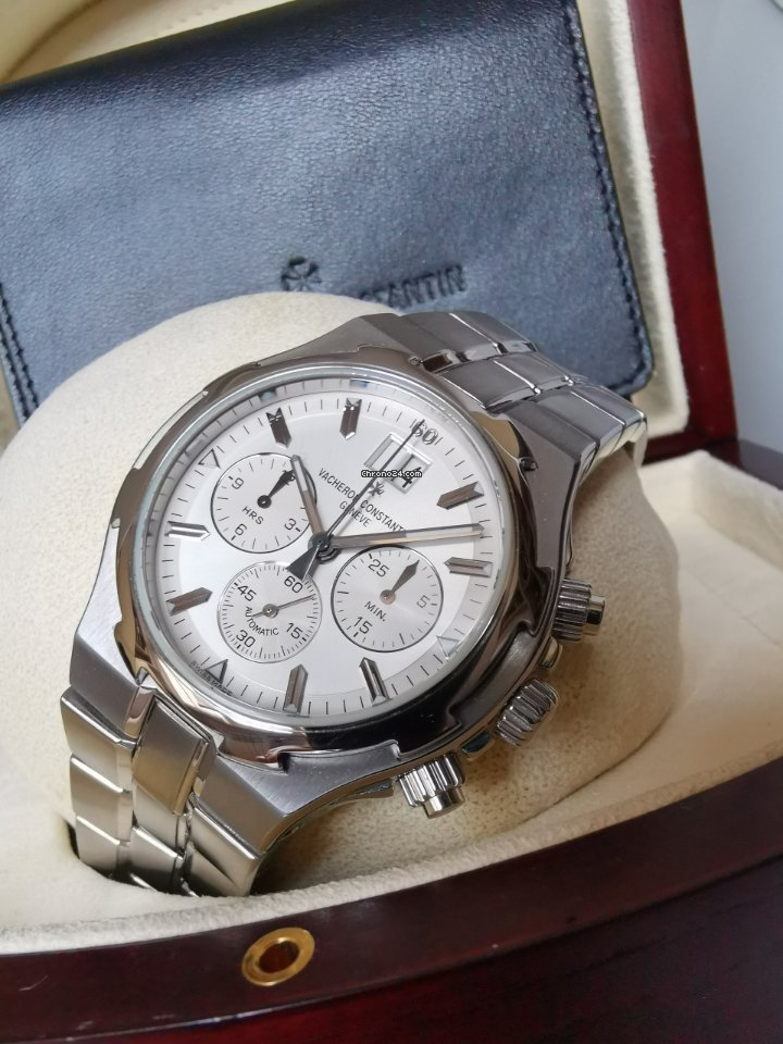 Vacheron Constantin Overseas Chronograph Mens watch Unisex Automatic Steel 49140-423A-8790 6
