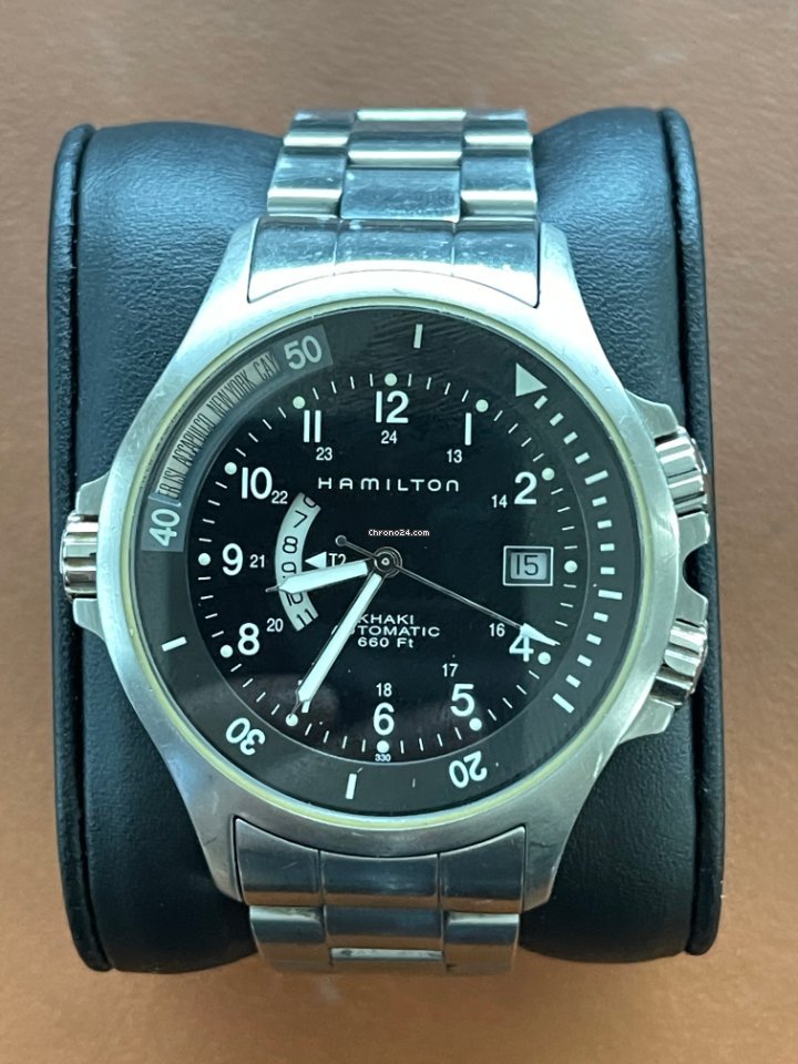 Hamilton Khaki Navy Mens watch Unisex Automatic Steel H77615133 6