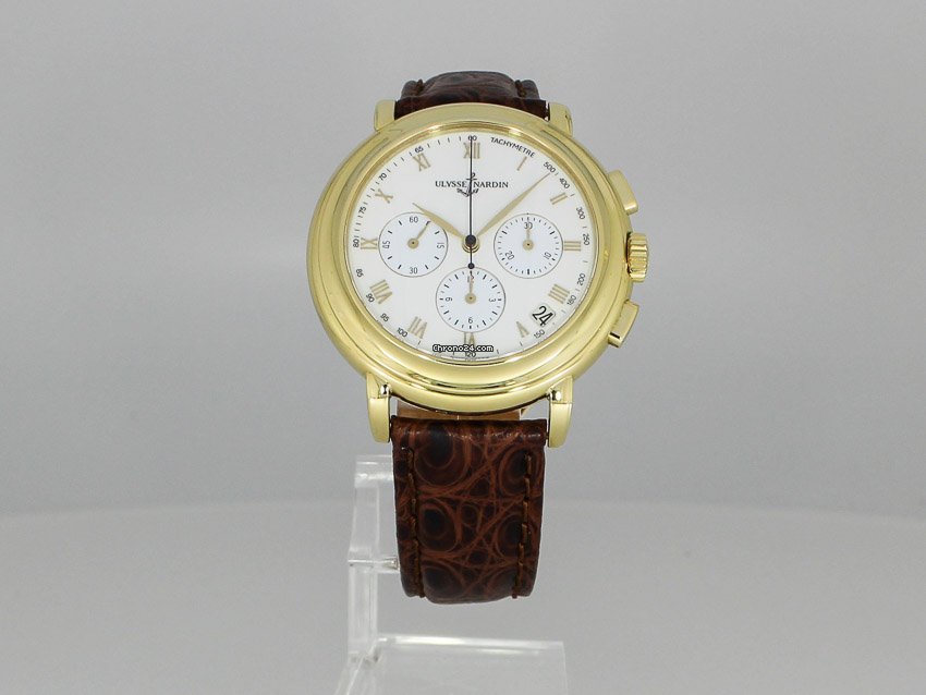 Ulysse Nardin Mens watch Unisex Automatic Yellow gold 421-22 6