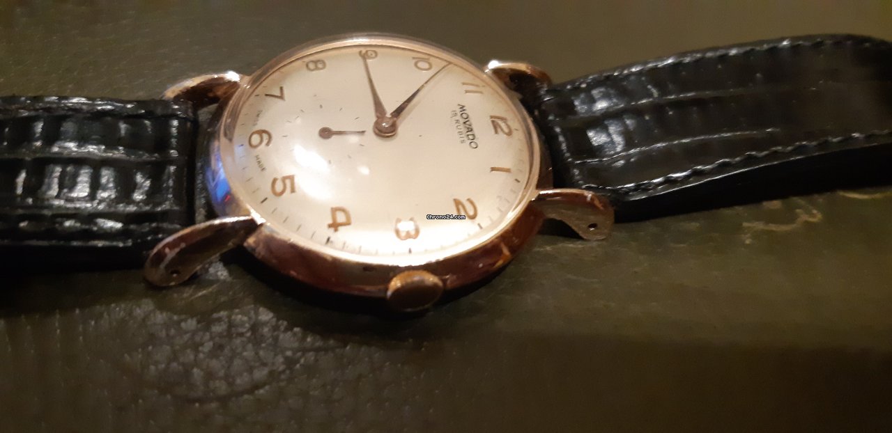 Movado Mens watch Unisex Manual winding Steel 2984 6