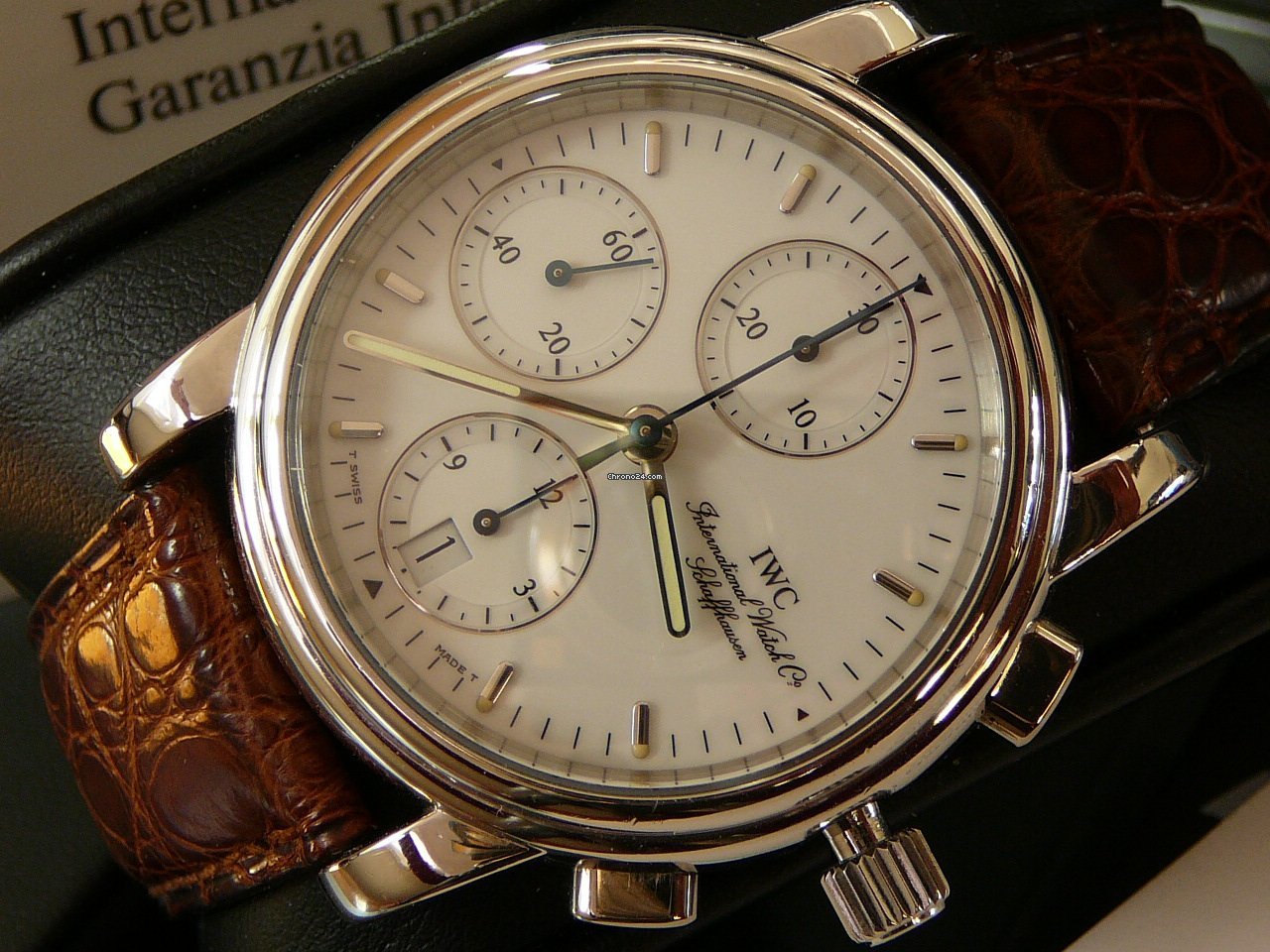 IWC Mens watch Unisex Automatic Platinum 3703-003 6