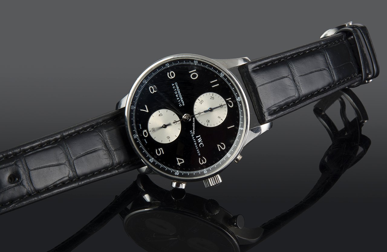IWC Portuguese Chronograph Mens watch Unisex Automatic Steel 371438 6