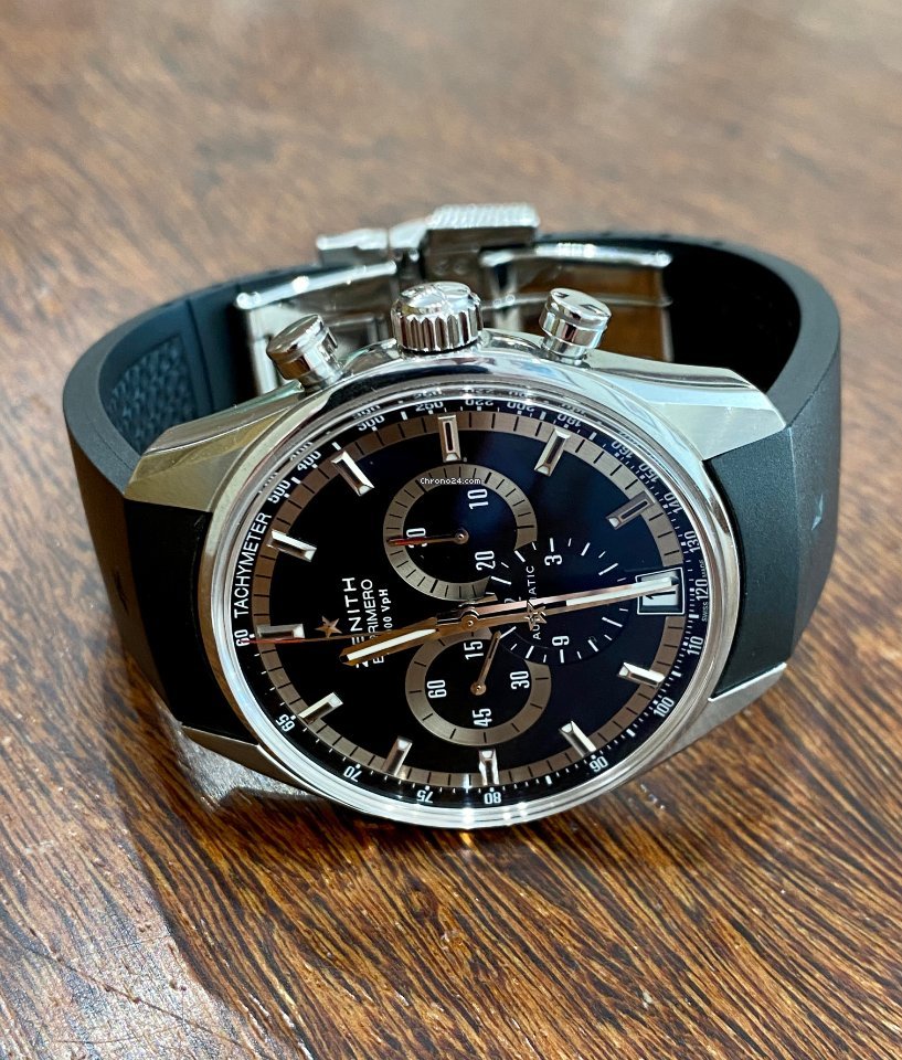 Zenith El Primero 36000 VpH Mens watch Unisex Automatic Steel 03.2040.400 21.0496 6