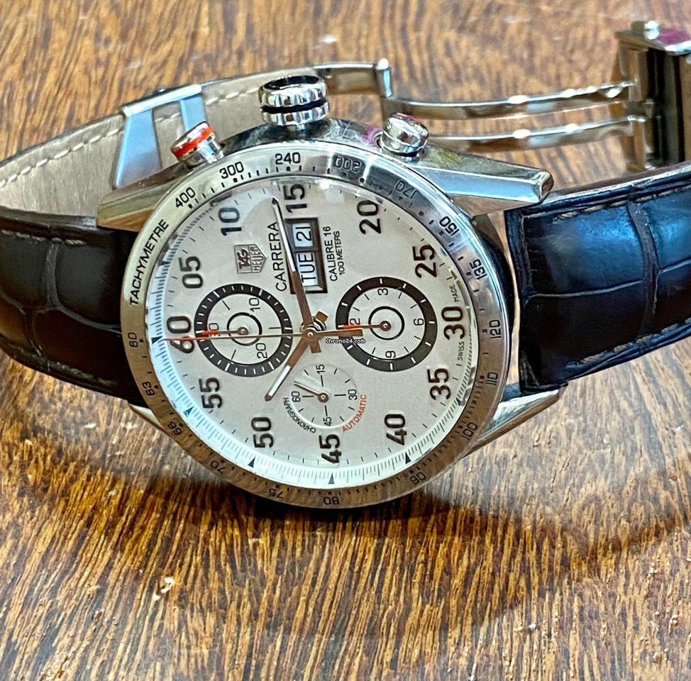 TAG Heuer Carrera Mens watch Unisex Automatic Steel CR2A11 6