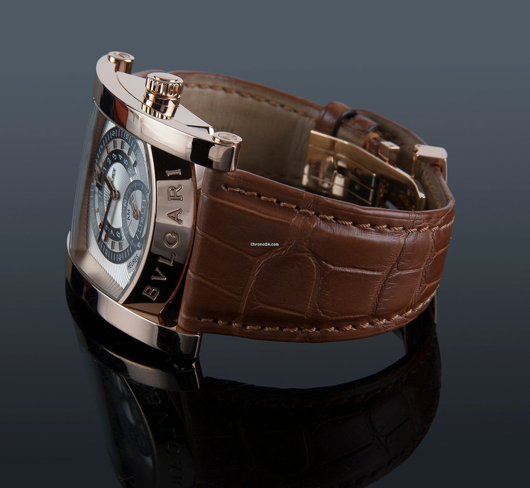 Bulgari Assioma Mens watch Unisex Automatic Rose gold aa p 48 g hr 6