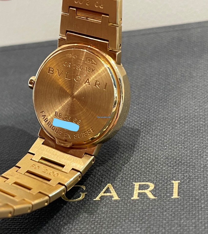 Bulgari Bulgari Womens watch Quartz Yellow gold BB 26 GG 6