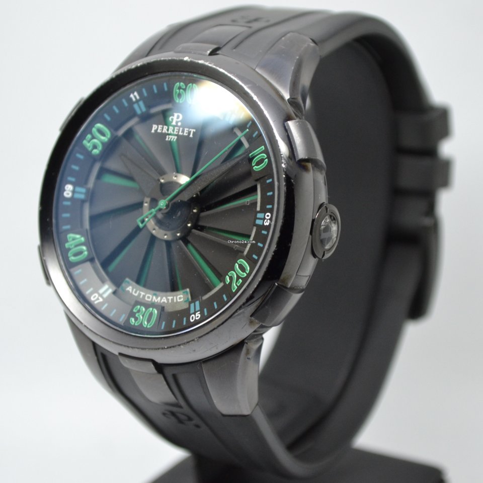 Perrelet Turbine XL Mens watch Unisex Automatic Steel A1051 3 6