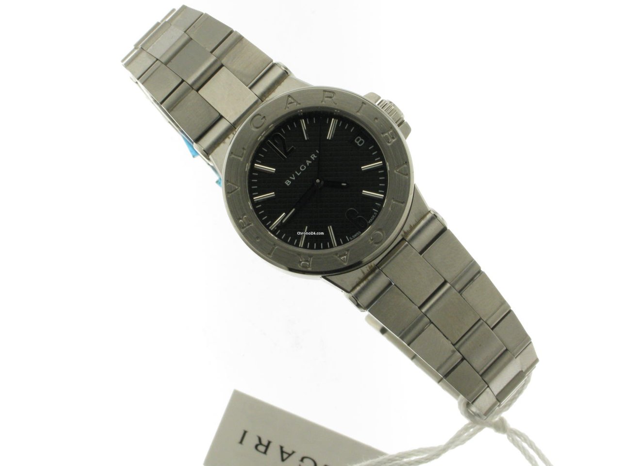 Bulgari Diagono Mens watch Unisex Quartz Steel DG29BSSD 6