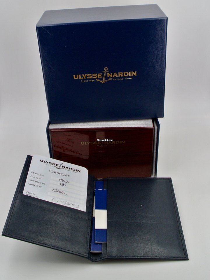 Ulysse Nardin Automatic Gold Steel 575-2 6