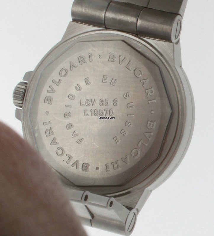 Bulgari Diagono Mens watch Unisex Automatic Steel LCV 35S 6
