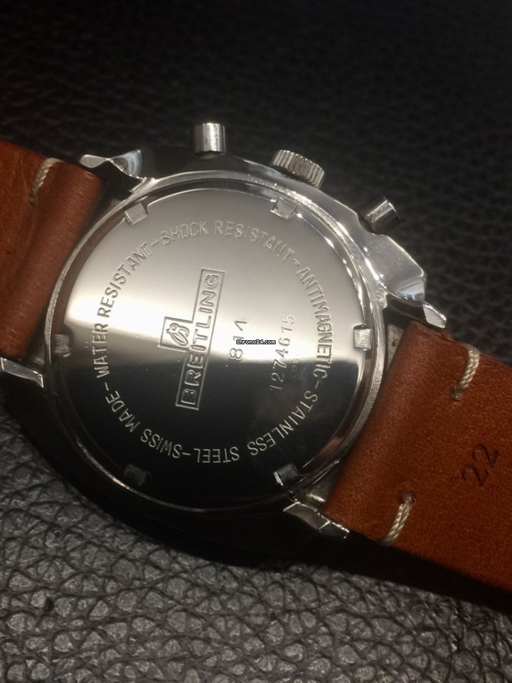 Breitling Mens watch Unisex Manual winding Steel 814 6