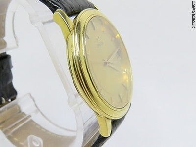 Omega Mens watch Unisex Quartz Yellow gold 46101102 6