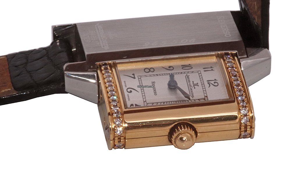 Jaeger-LeCoultre Reverso Womens watch Quartz Gold Steel 365.5.08 6