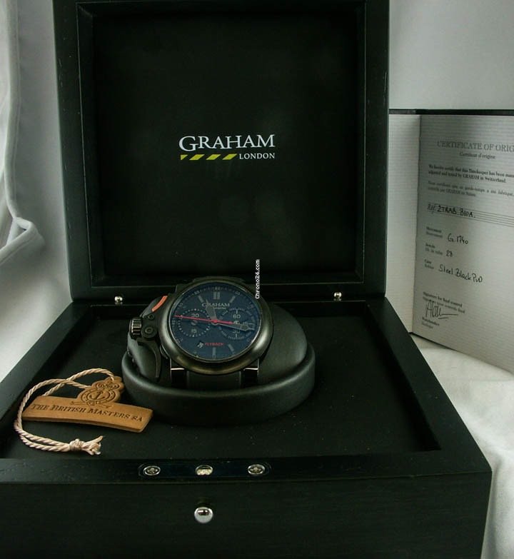 Graham Chronofighter Mens watch Unisex Automatic Steel 2TRAB.B10A 6