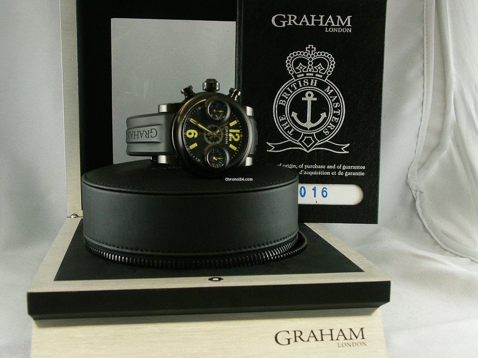 Graham Mens watch Unisex Automatic Steel 2SWASB 6