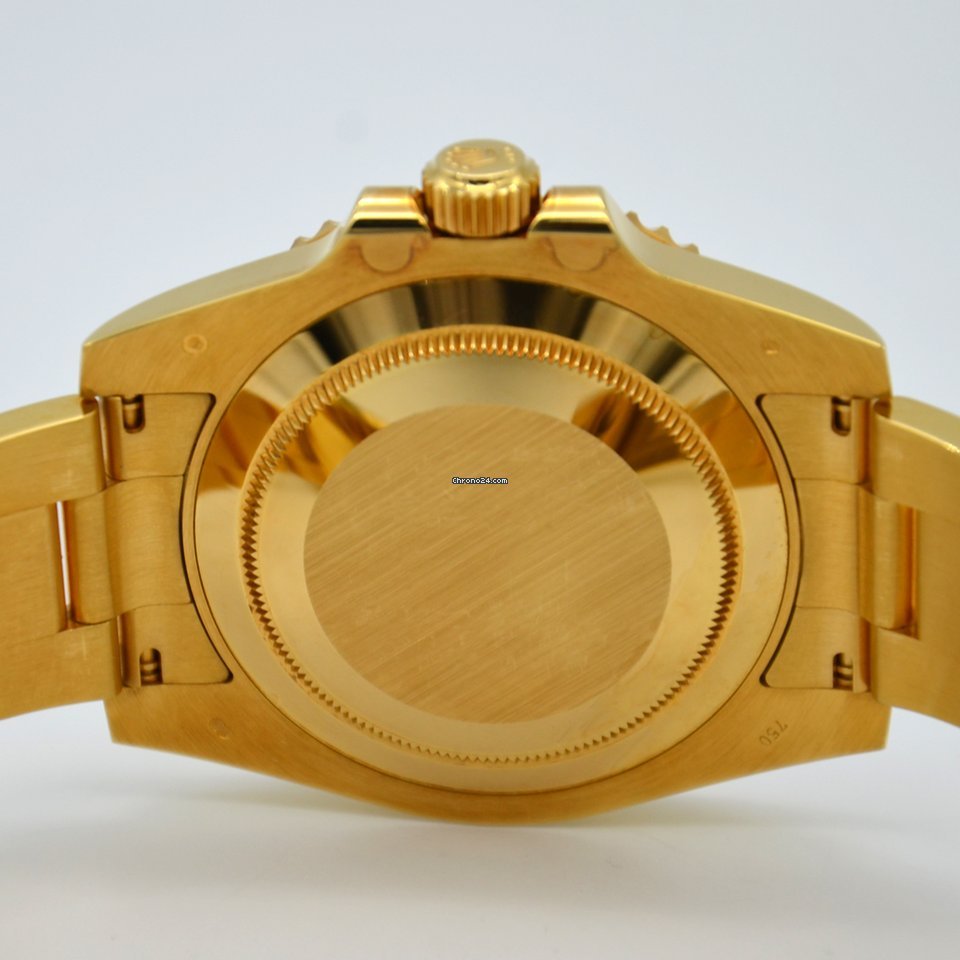 Rolex Submariner Date Mens watch Unisex Yellow gold Automatic 116618 6