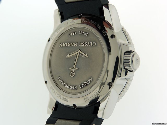 Ulysse Nardin Mens watch Unisex Automatic Steel 333-55 92 6