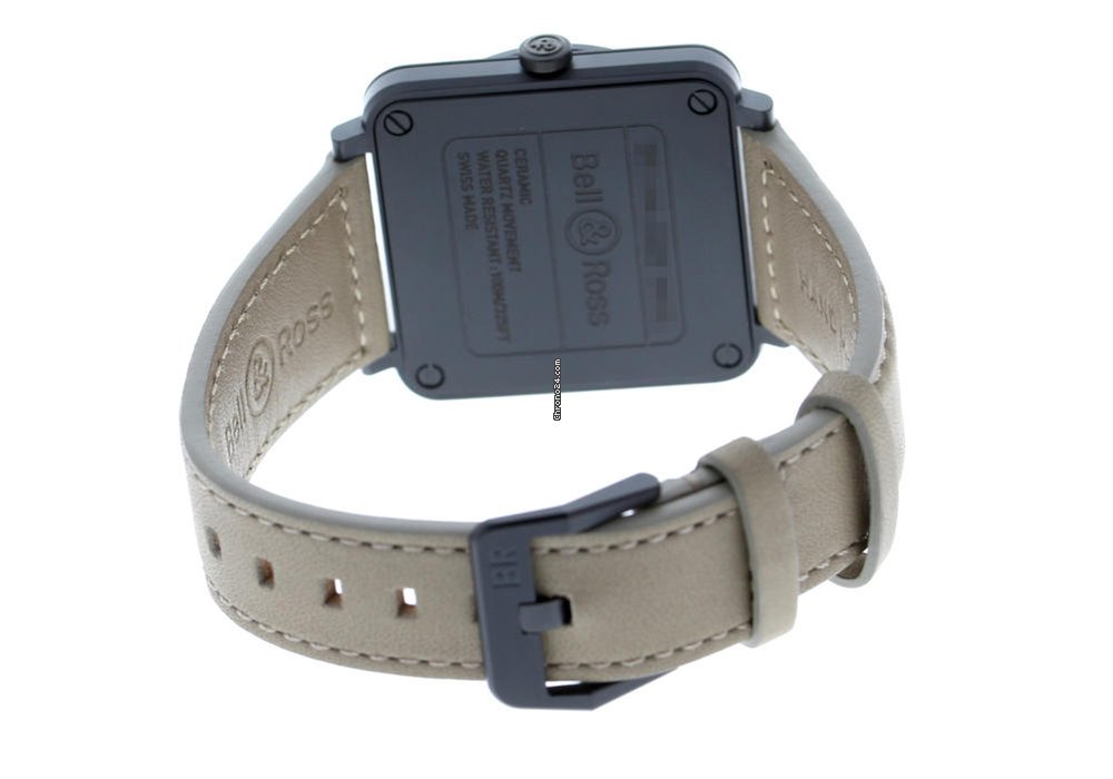 Bell & Ross BR S Mens watch Unisex Quartz Ceramic BRS-DESERT-CEM 6