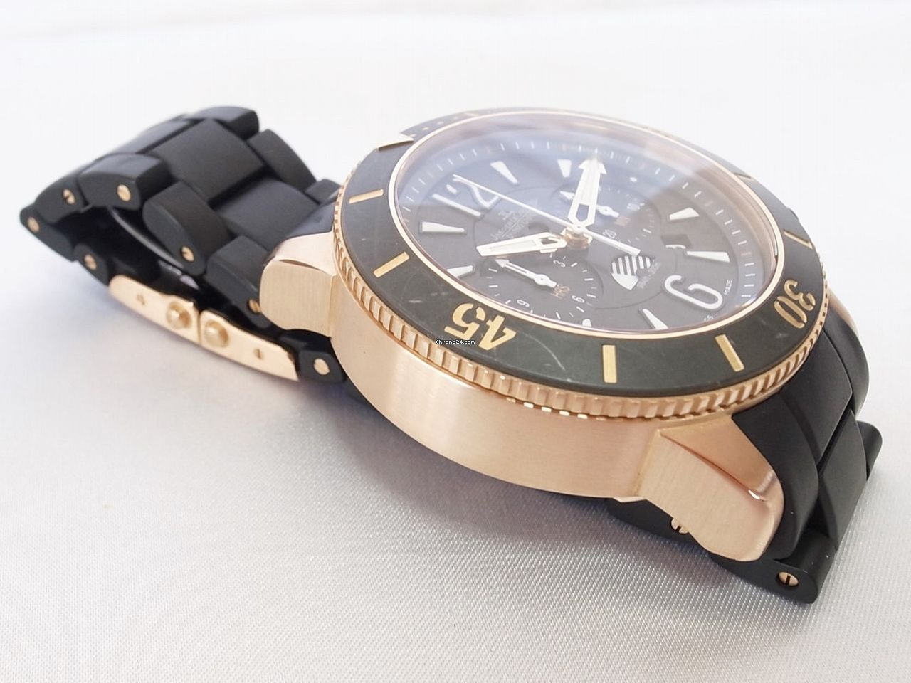 Jaeger-LeCoultre Master Compressor Diving Chronograph GMT Navy SEALs Mens watch Unisex Automatic Rose gold Q1782770 6