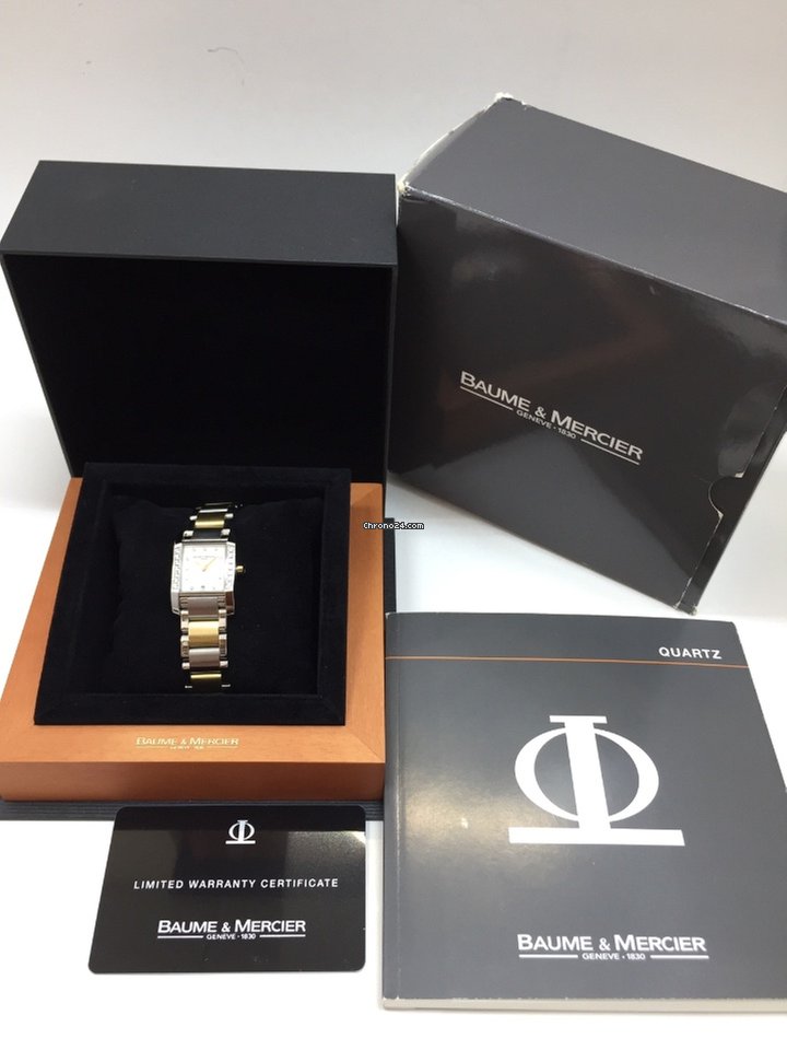 Baume & Mercier Womens watch Quartz Gold Steel MOA65548 6