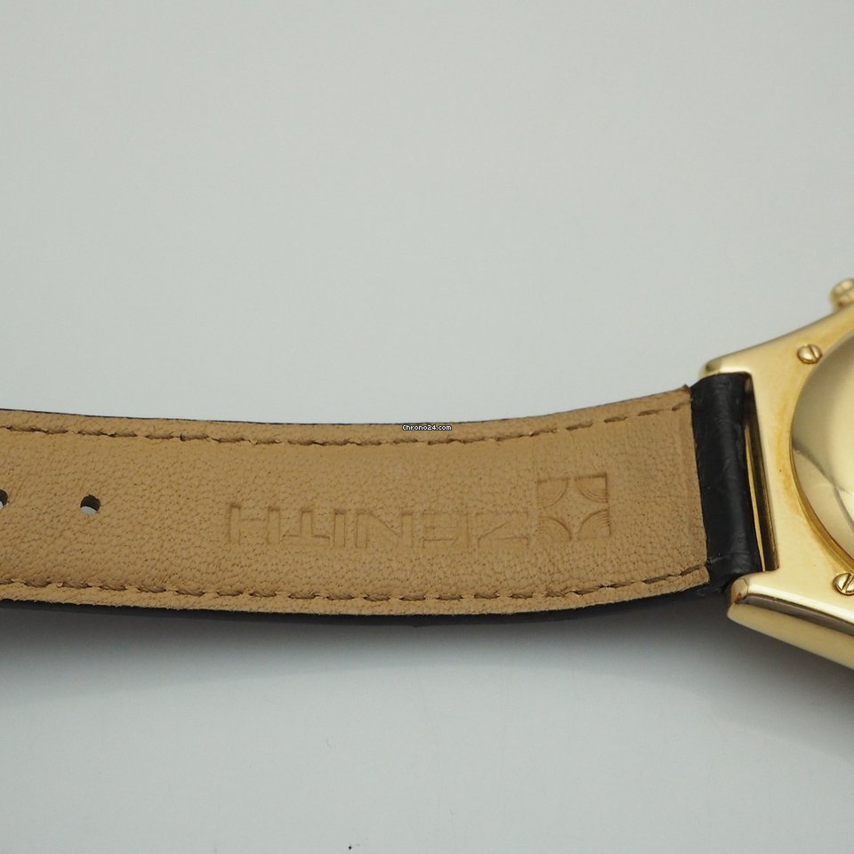 Zenith El Primero Mens watch Unisex Automatic Yellow gold 30 0460 412, 30.0160.418 6