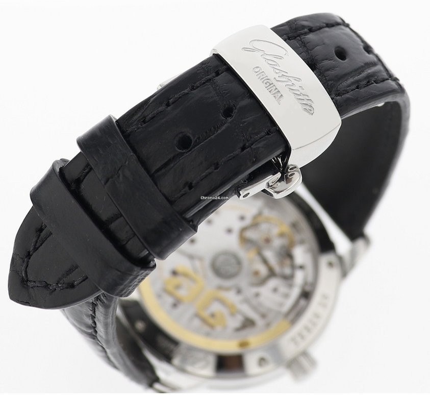 Glashtte Original Senator Panorama Date Moon Phase Mens watch Unisex Automatic Steel 100-04-04-02-04 6