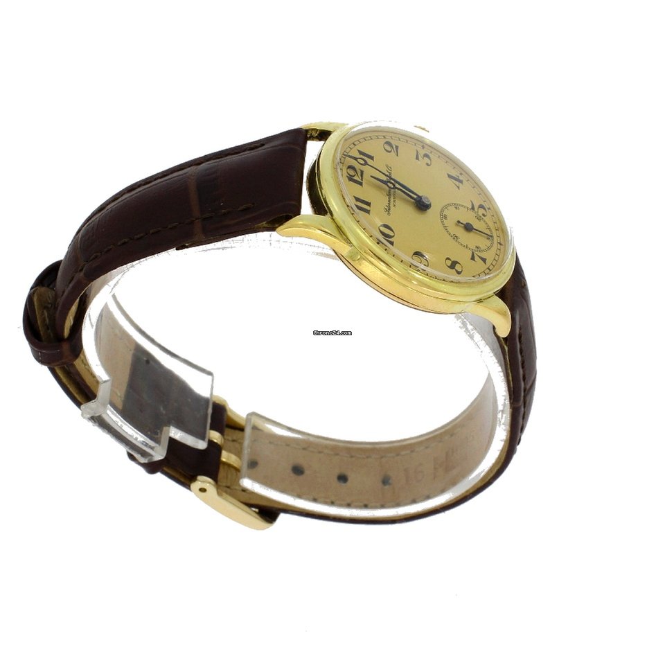IWC Mens watch Unisex Manual winding Yellow gold 975402 6