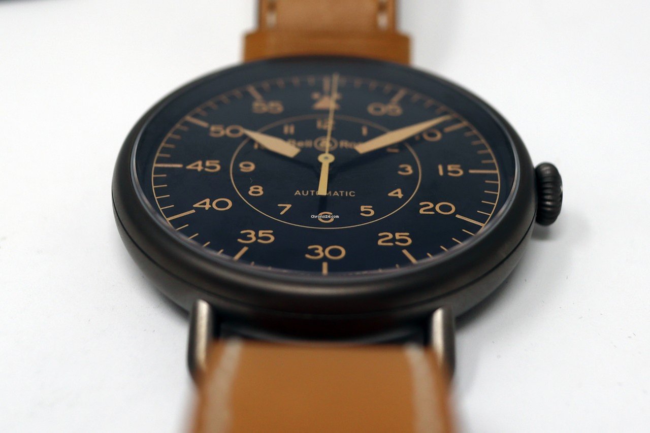 Bell & Ross Vintage Mens watch Unisex Automatic Steel BRWW1-92-HER SCA 6