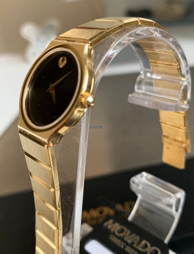Movado Museum Womens watch Quartz Yellow gold ref.Saphire n C80 - 40-40-884 RGlox - LTD ref. n 254 6