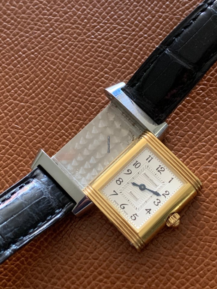 Jaeger-LeCoultre Reverso Duetto Womens watch Manual winding Gold Steel 266.5.44 6