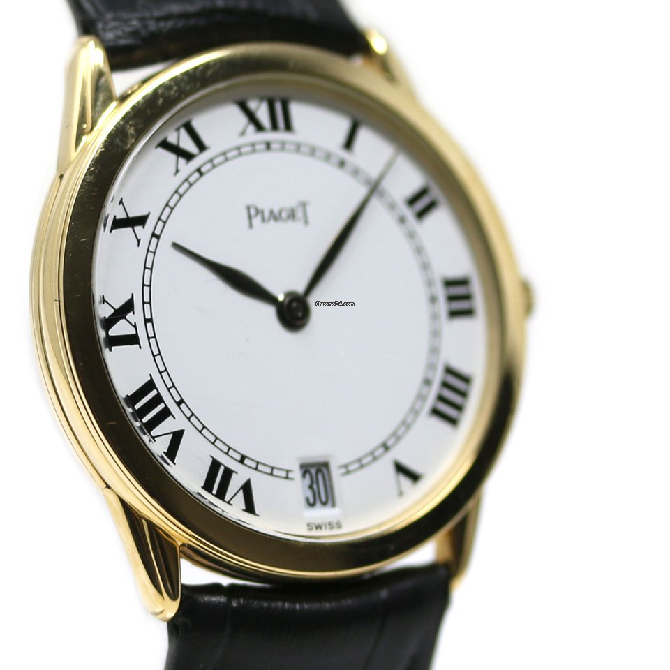Piaget Mens watch Unisex Quartz Yellow gold 15073 6