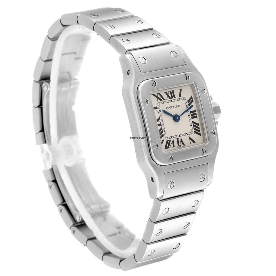 Cartier Santos Galbee Womens watch Quartz Steel W20056D6 6