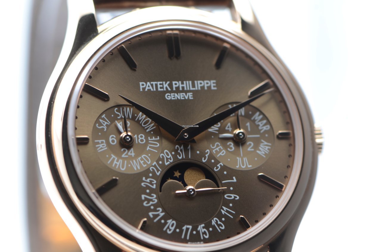 Patek Philippe Perpetual Calendar Mens watch Unisex Automatic Rose gold 5140R-001 6
