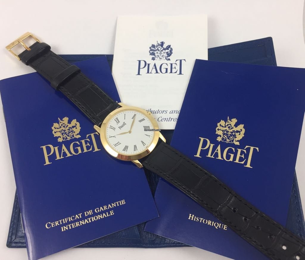Piaget Mens watch Unisex Manual winding Yellow gold 9920 6