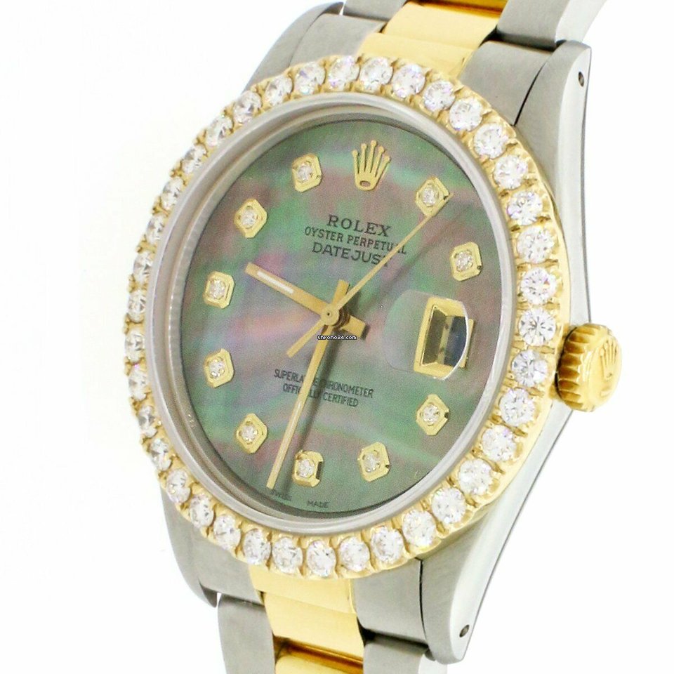 Rolex Datejust Mens watch Unisex Steel Automatic 36 7