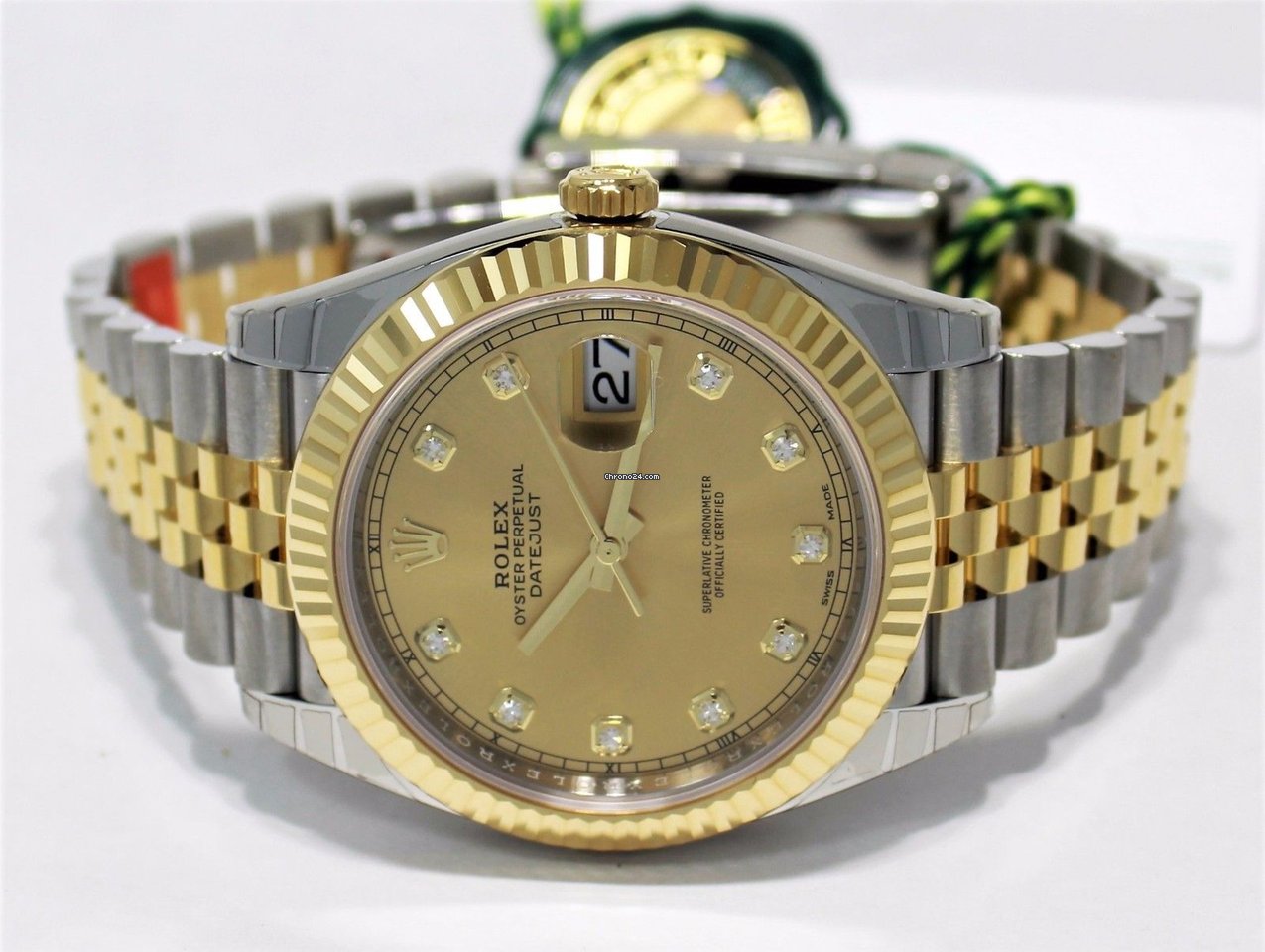 Rolex Datejust 41 Mens watch Unisex Steel Automatic 126333 CHDJ 7