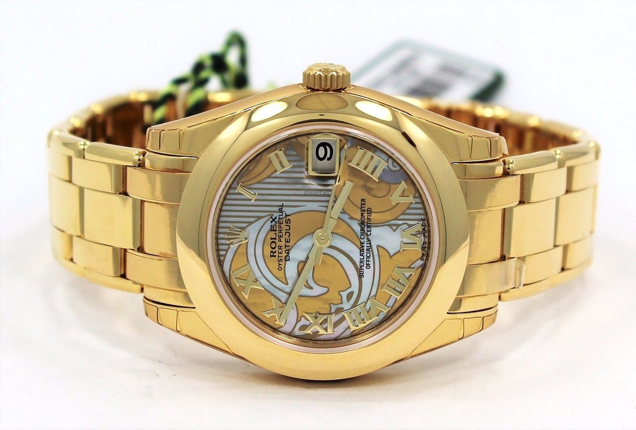 Rolex Datejust 31 Womens watch Yellow gold Automatic 81208 7