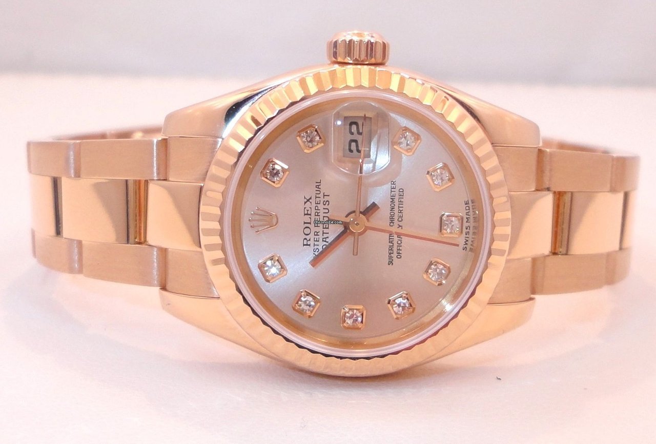 Rolex Lady-Datejust Womens watch Rose gold Automatic 179175 7