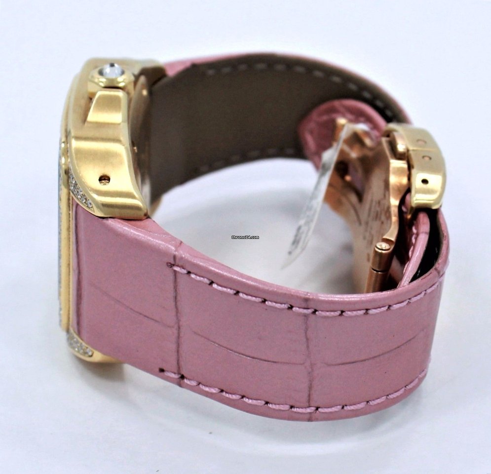 Cartier Santos 100 Womens watch Automatic Yellow gold WM502051 2880 7