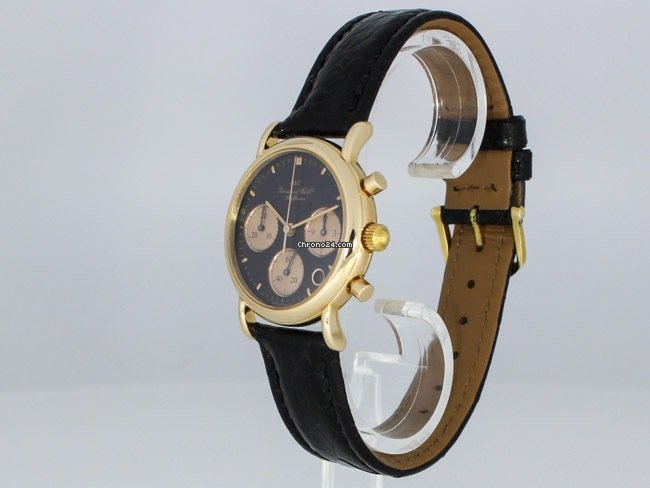 IWC Portofino Chronograph Womens watch Quartz Red gold 3730 7