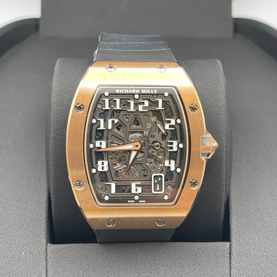 Richard Mille RM 67 Mens watch Unisex Automatic Rose gold RM67-01 RG 7