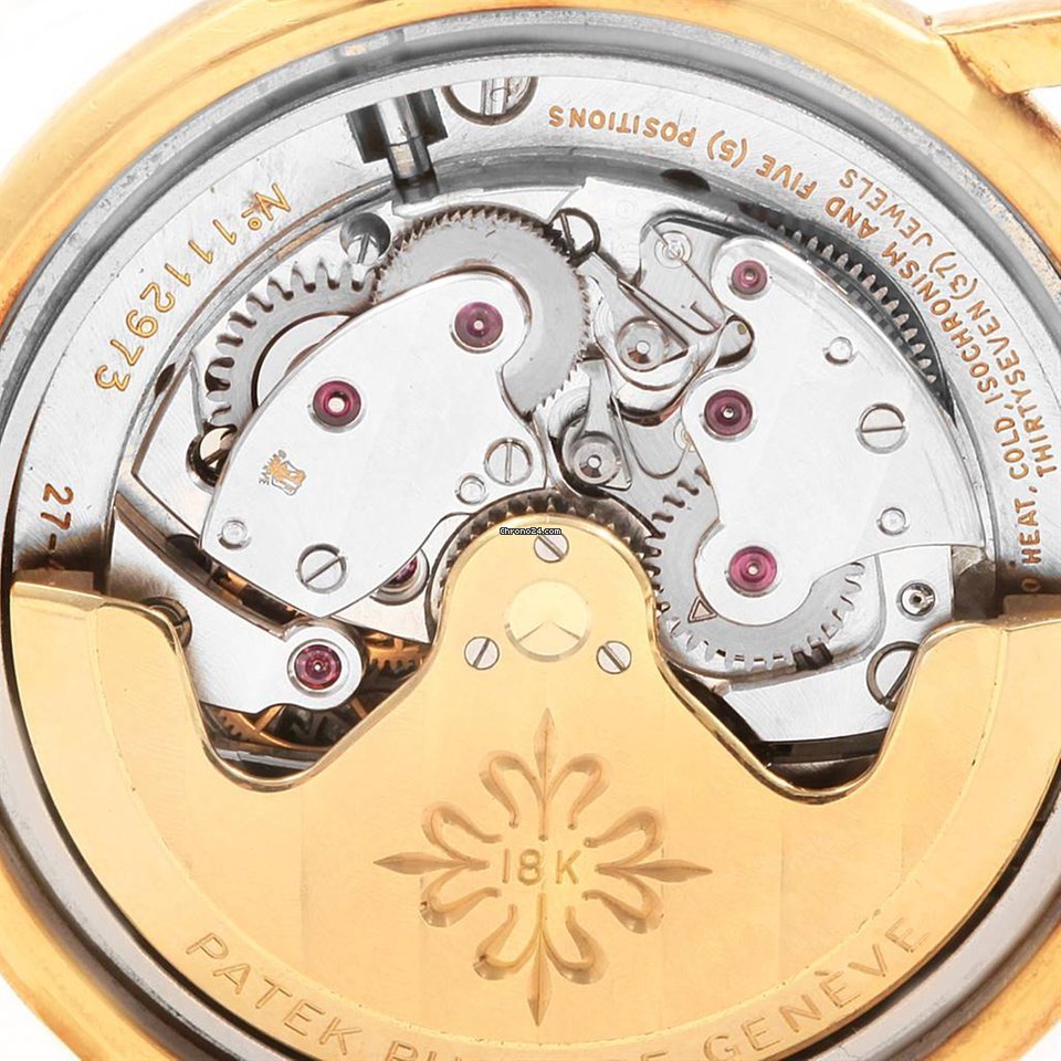 Patek Philippe Calatrava Mens watch Unisex Automatic Yellow gold 3435 7