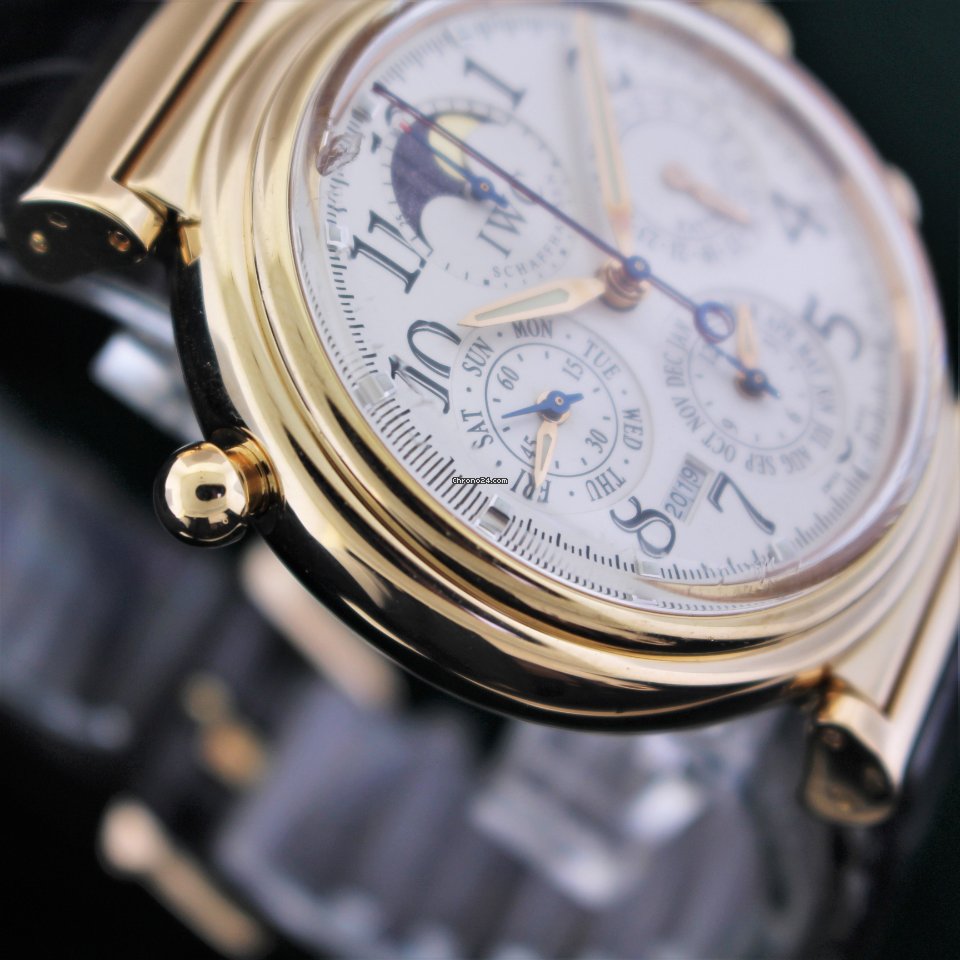 IWC Da Vinci Perpetual Calendar Mens watch Unisex Automatic Yellow gold IW3754 7