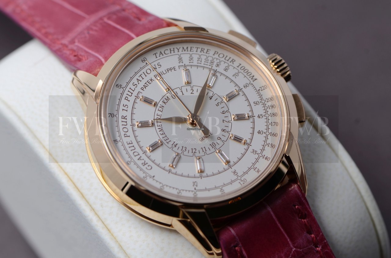 Patek Philippe Chronograph Womens watch Automatic Rose gold 4675R-001 7