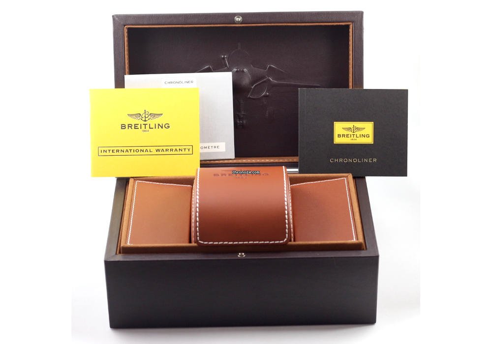 Breitling Chronoliner Mens watch Unisex Automatic Red gold R2431212 BE83 7
