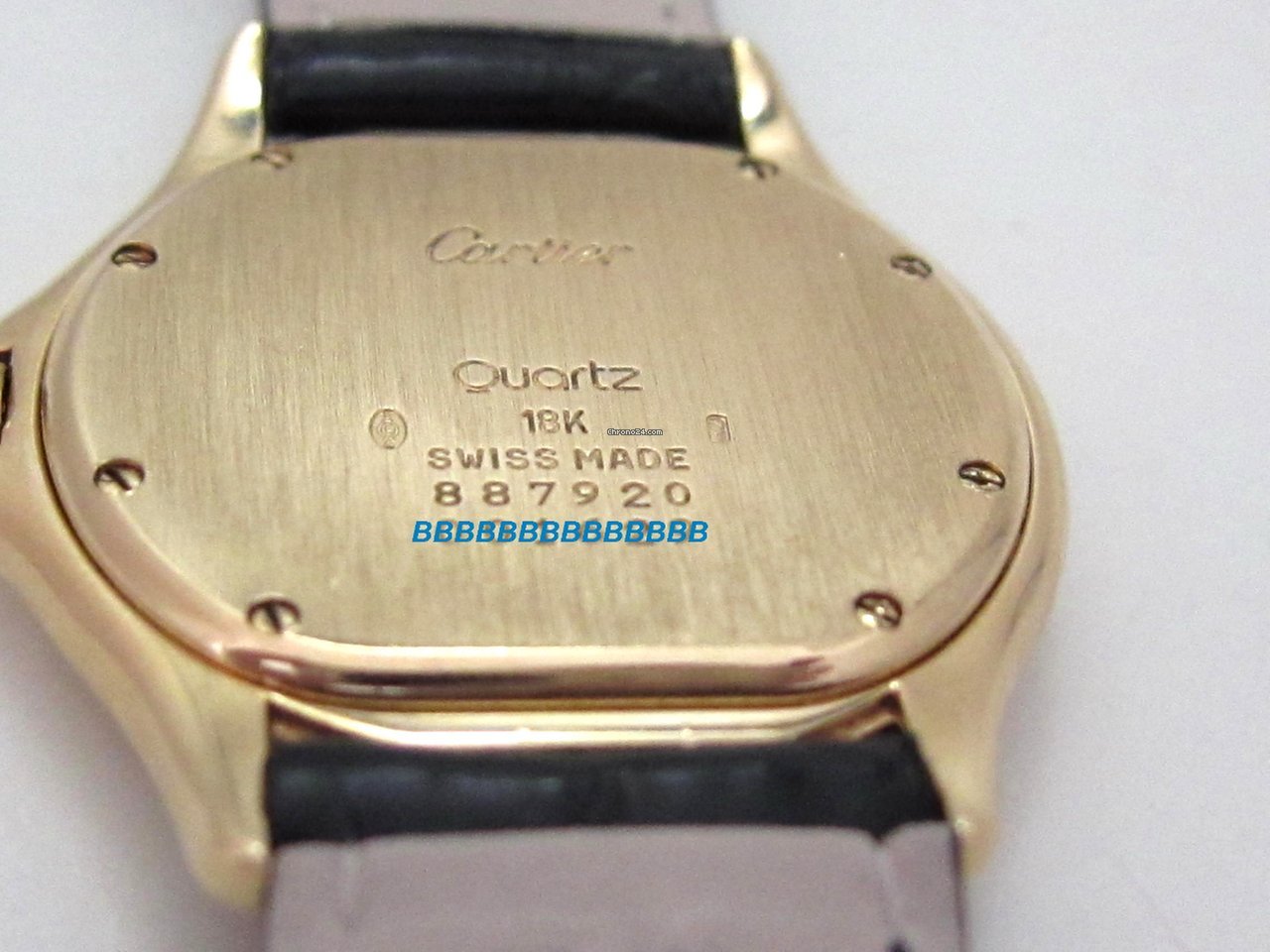 Cartier Cougar Mens watch Unisex Quartz Yellow gold 887920 7