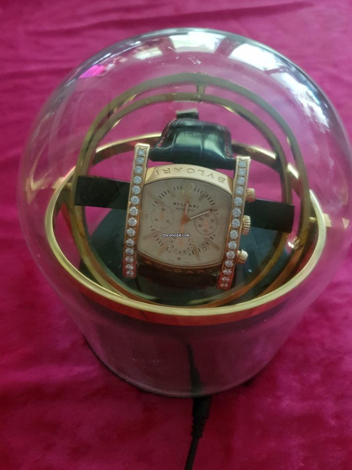 Bulgari Assioma Mens watch Unisex Automatic Yellow gold L0317 7