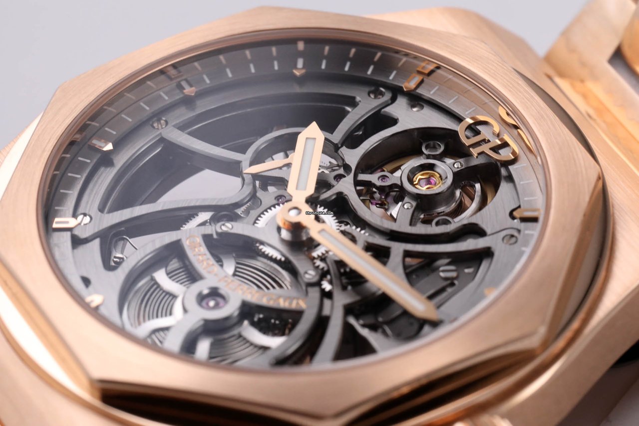 Girard Perregaux Laureato Mens watch Unisex Automatic Rose gold 81015-52-002-52A 7