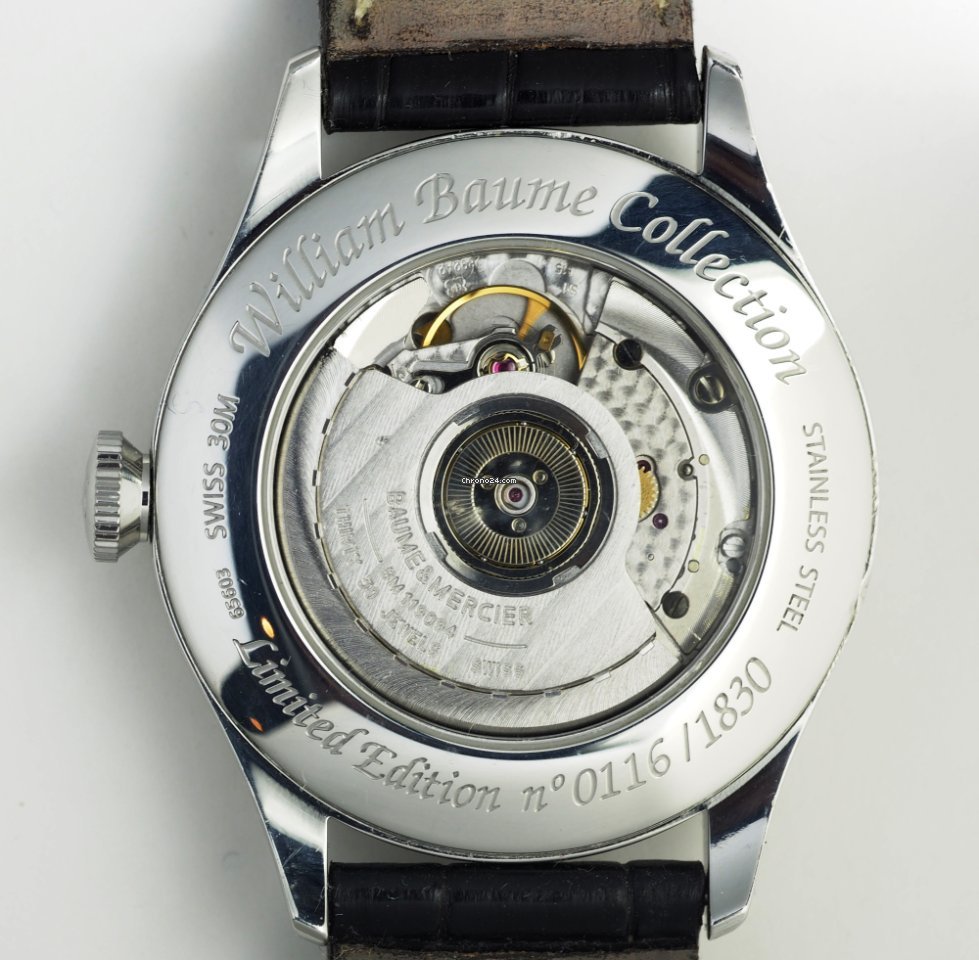 Baume & Mercier William Baume Mens watch Unisex Automatic Steel M0A08736 7